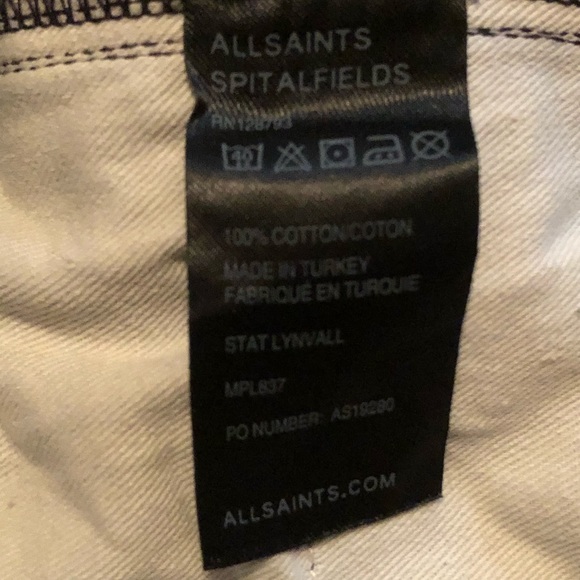 All Saints Spitafields Jacks Place Jeans black - Picture 4 of 8